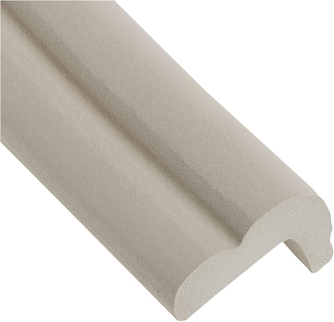 KidKusion Jumbo Edge Cushion | 6Ft | Taupe | Made in USA | Child Safety Edge Guard, Babyproof Furniture Bumper