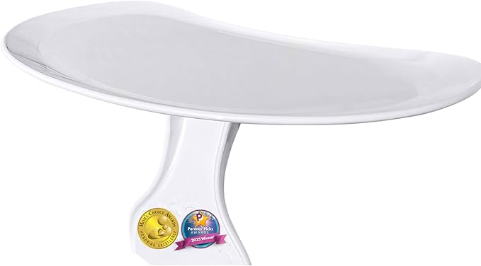 Pail Buddies Baby Booster Seat Tray Attachment – Feeding & Play Tray Compatible with Bumbo Infant Toddler Floor Seat | Easy-Clean Baby Feeding Tray for Infants 3–12 Months