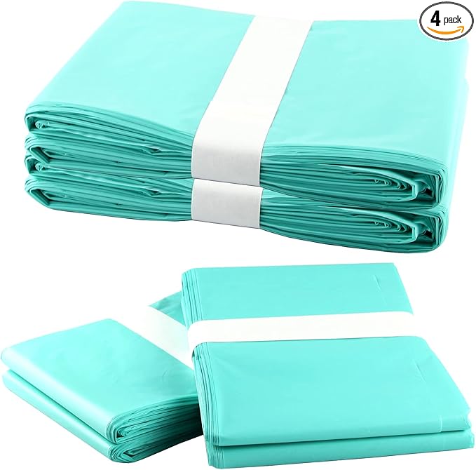 4-Pack Diaper Pail Refills Refill bags Compatible with Dekor Classic Regular Size Pail Disposable Diaper Pail Liners Hold Up To 2000 Diapers
