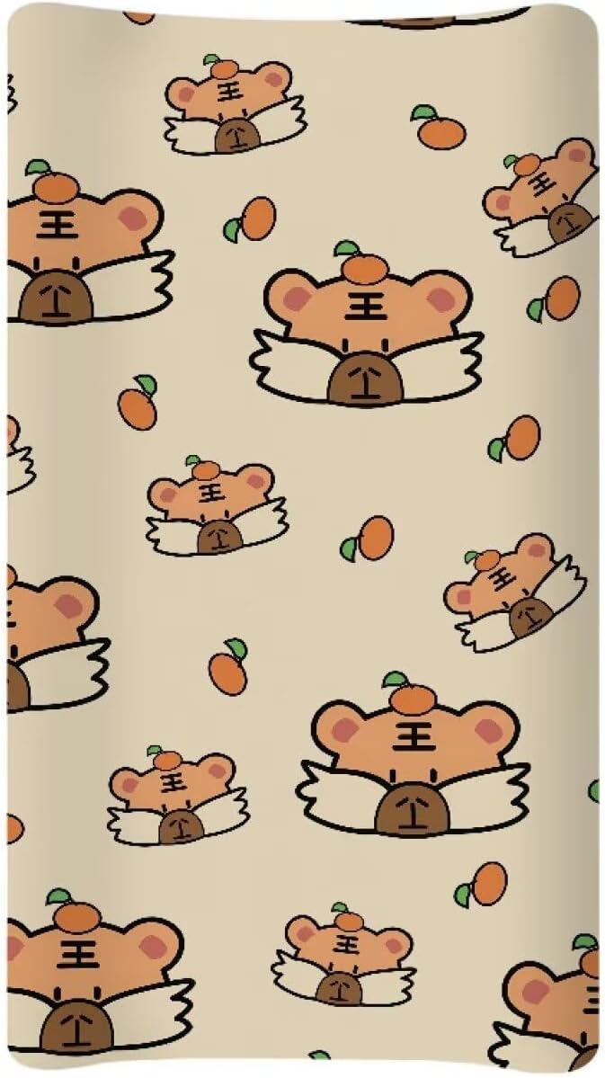 Changing Pad Covers for Boys Girls Carddle Sheet Set for Baby Boys Girls Breathable & Washable Cover