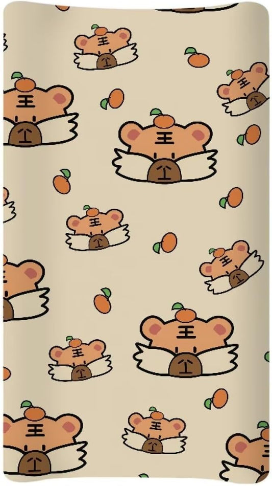 Changing Pad Covers for Boys Girls Carddle Sheet Set for Baby Boys Girls Breathable & Washable Cover