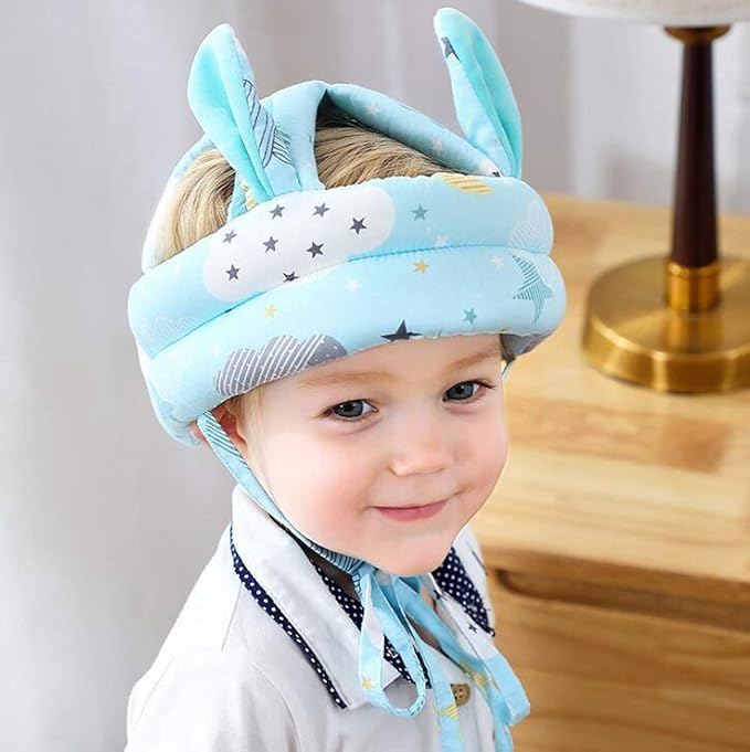Infant Baby Head Helmet Safety Helmet Head Cushion Bumper Bonnet Protection Hat for Toddler Kids Children Walking Running Crawling