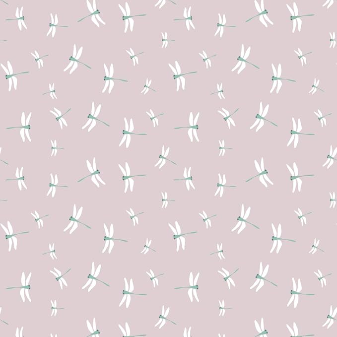 lulujo Baby Changing Pad Cover 100% Cotton Muslin Fitted Standard Size, 32 x 16 Inches, Dragonfly