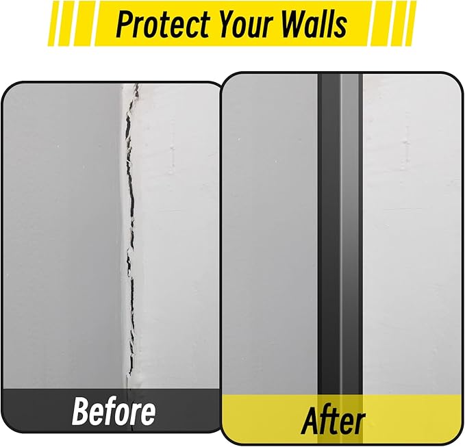 10PCS Black Aluminium Wall Corner Protector Guard 1.6x1.6x48” Corner Trim Molding L Metal Edge Protectors for Walls Corner Guards