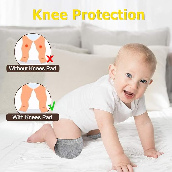 Okydoky Baby Head Protector One Backpack, Adjustable Toddlers Head Safety Pad Backpack, Baby Back Protection for Crawling & Walking, Bee