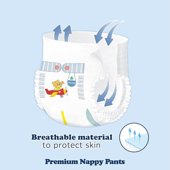 Minime Baby Training Pants - Size 4T-5T (33-44 lbs), 26 Count, Premium Hypoallergenic Training Underwear, Fragrance Free Disposable Baby Diaper Pants