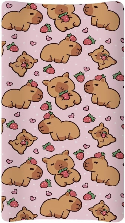 Changing Pad Covers for Boys Girls Carddle Sheet Set for Baby Boys Girls Breathable & Washable Cover