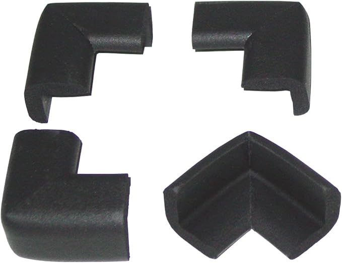 Kidkusion Corner Cushion, Black, 16-Count