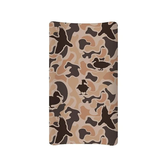 Pink Camo Diaper Change Table Covers Hunting Duck Changing Pad Cover for Baby Breathable Changing Mat Cover for Baby Girls Boys Gift for Friends