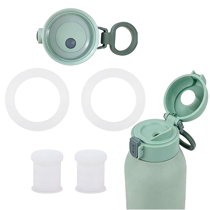 Bottle Warmer Replacement Parts for Momcozy, 2 Seal Rings 2 Stoppers BPA-Free Silicone Bottle Warmer Accessories Compatible with Momcozy 17oz/500ml Portable Bottle Warmer