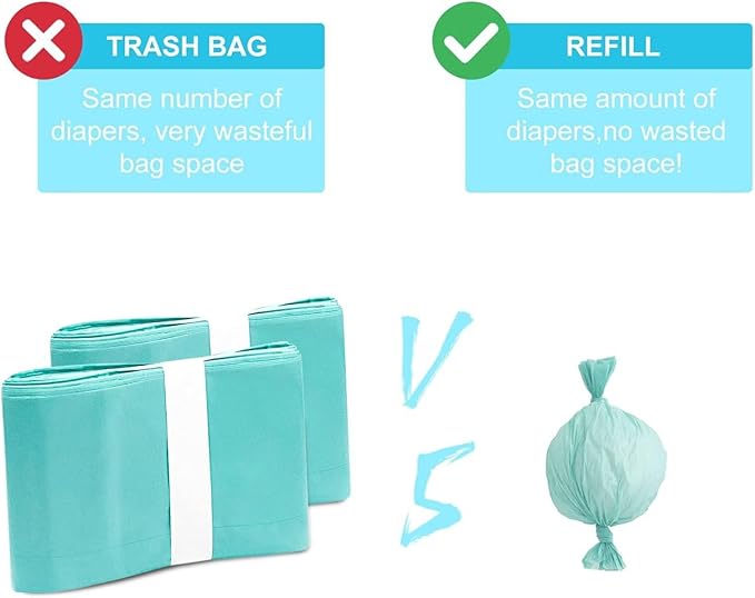 Adult Diaper Liner Refills Compatible with Janibell Akord 280 Slim Model Adult Diaper System, A Single Liner Pack Will Last for Over 500 Briefs Using 6 PACK