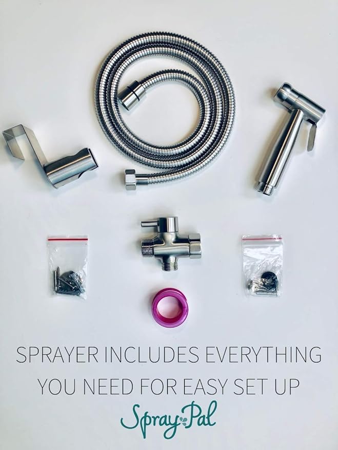 Spray Pal Cloth Diaper Sprayer and Splatter Shield Bundle