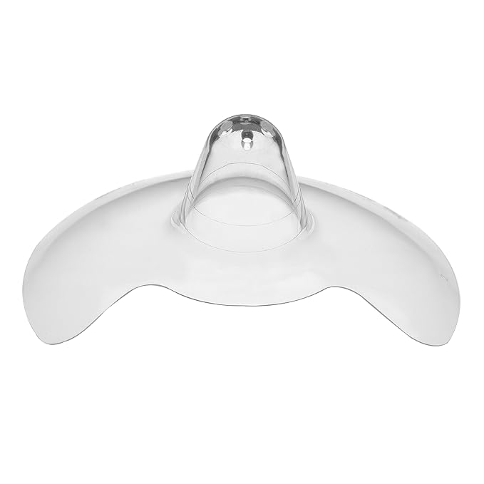 Medela Contact Nipple Shield for Breastfeeding, Medium 20mm Nippleshield, for Latch Difficulties or Flat or Inverted Nipples, Made Without BPA