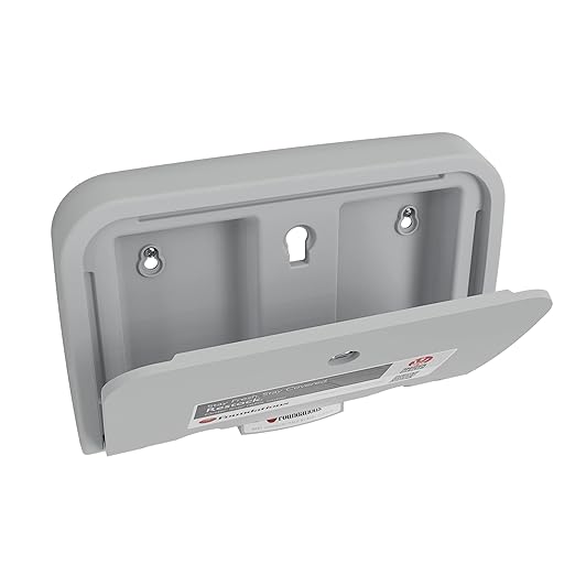 Foundations 300-LD-01 Liners Dispenser for Elements Changing Station, Holds up to 50 Paper Liners with Dispenser Locks - Gray