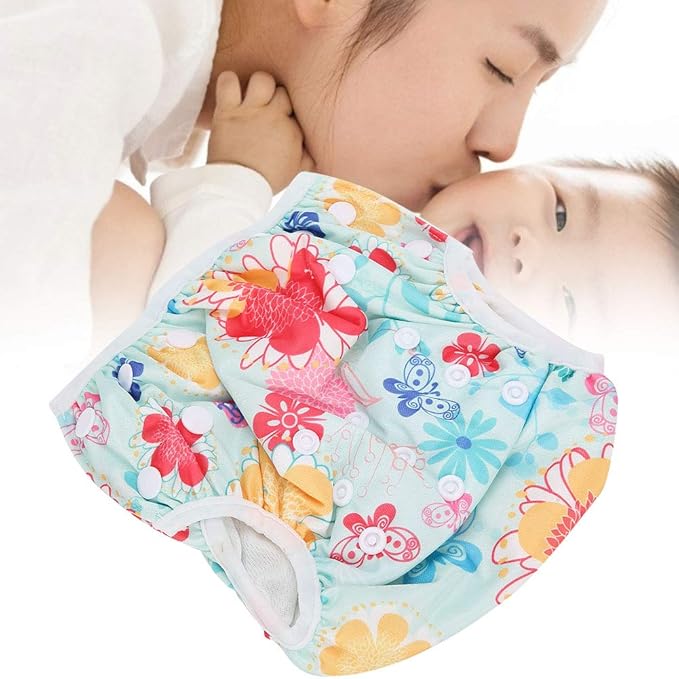 Unisex Baby Swimming Diaper, Washable Reusable Leakproof Baby Diaper (D25)