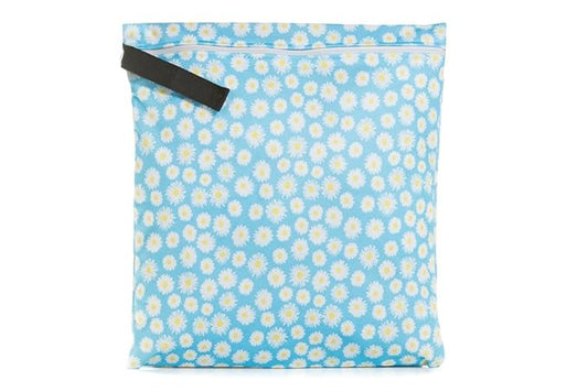 Buttons Cloth Diapers Waterproof Washable Reusable Zippered Laundry Wet Bag (Medium, Boom)