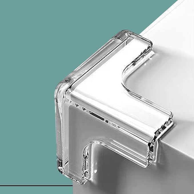 Generic Table Edge Protector for Kids - Anti-Collision Transparent Corner Guards | Corner Child Protection | Safety Furniture Corner Protector, Kids Proofing Corner Guards for Home, Apartment