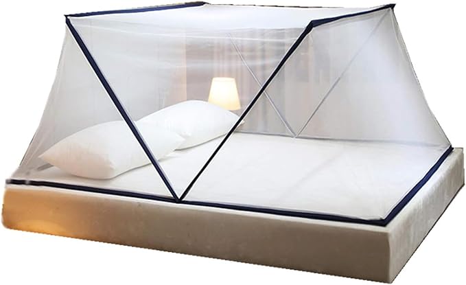 Mosquito Net, Bed Mosquito Net, Collapsible Mosquito Net Tent, Outdoor Mosquito Net, Foldable Portable Outdoor Mosquito Net for Home and Travel, Easy to Install/B/100 * 190 * 80Cm