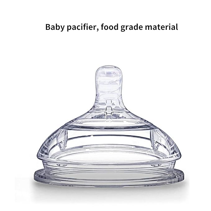 YeeBeny Mason Jar Bottle Nipples, Pacifier Mason Can Lid BPA Free Baby Bottles Nipples Lid Suitable for 7cm Mason jar, Turn Any Mason Jar into a Baby Bottle
