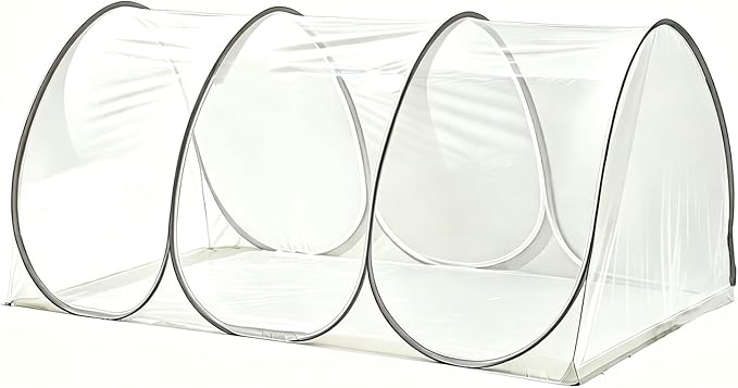 CMINGJ Portable Mosquito Net, Foldable Pop-Up Travel Bed Net, Free Installation Mosquito Tent, Mosquito net for Adults Bedroom Camping Nap Patio L78 x W39 x H35 inch (Single Door with Netting Bottom)
