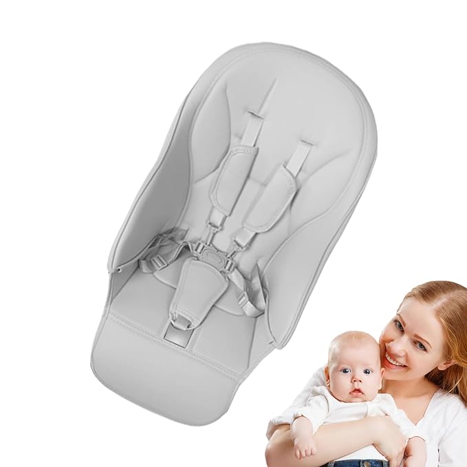 High Chair Cushion Replacement, PU Leather Baby High Chair Cover, Non-Slip Baby Dining Chair Cover Seat Padded Cushion for Pegs Pere_go, Siesta Zero3