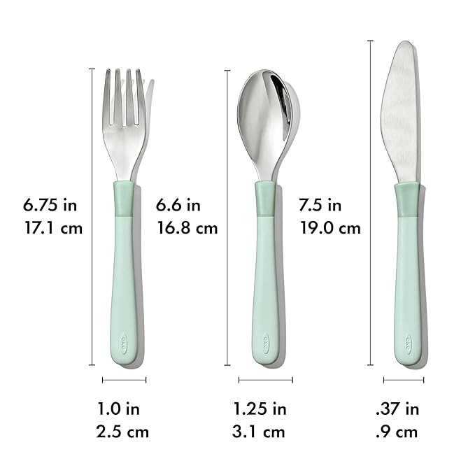 OXO Tot Cutlery for Big Kids - Opal