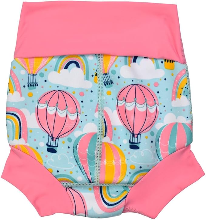 Splash About Happy Nappy Reusable Swim Diaper, Up & Away, 3-6 Months