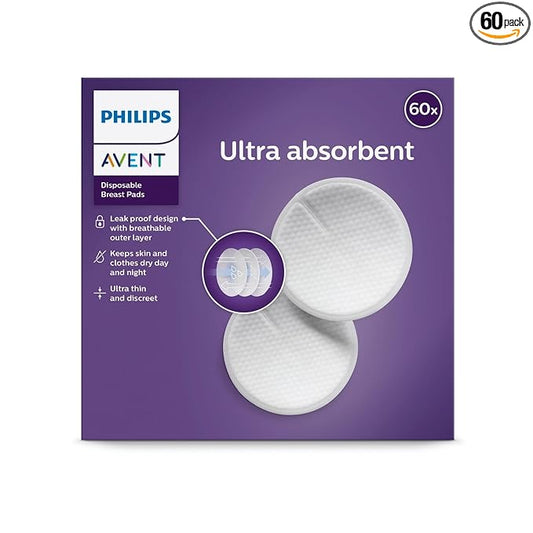 Philips Avent Disposable Breastpad Day 60 Units One Size