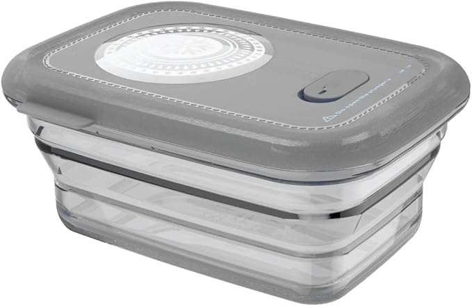 Minimal Reusable Silicone Food Storage Containers