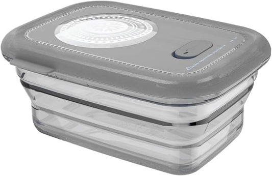 Minimal Reusable Silicone Food Storage Containers
