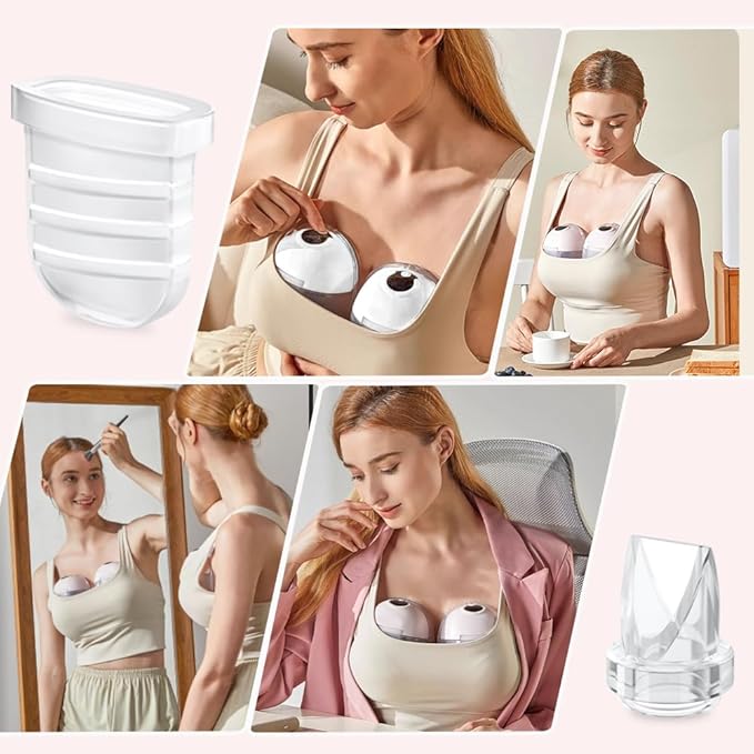 10PCS Duckbill Valves Compatible with eufy S1 Pro S1 E10, Lansinoh Discreet Duo, NCVI NICEGREEN Nuliie Zooawa S32 Breast Pump Parts S32 Breast Pump Replacement Acessories, for Lansinoh Pump Parts