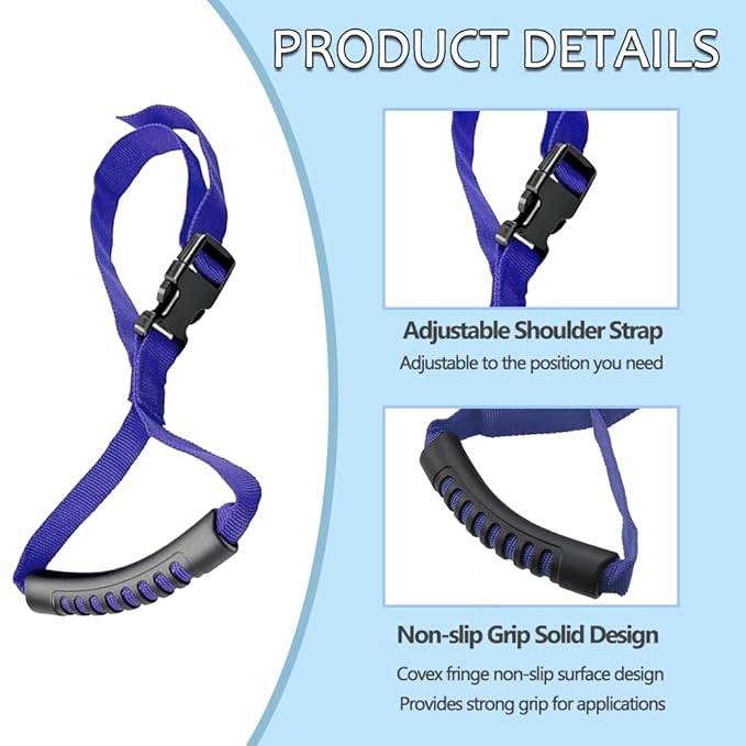 Baby Stroller Safety Wrist Strap - Anti-Lost Adjustable Wrist Leash for Pushchairs, Wagons, Shopping Carts, and Travel