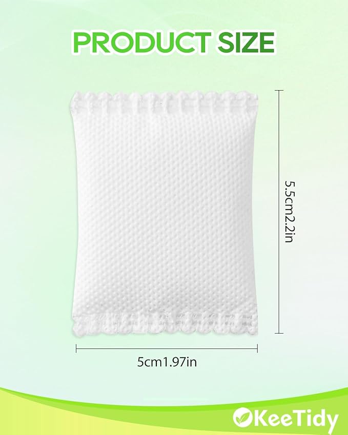 Diaper Pail Deodorizer Odor Absorber Filter Refill Compatible with Diaper Genie Complete Pail, Lavender Scented Diaper Pail Odor Eliminator, 12 Pack