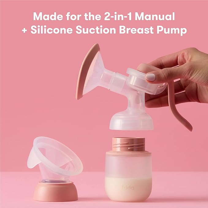 Frida Mom Breast Pump Valve Replacement, Duckbill Valves, Compatible with Frida Mom 2-in-1 Manual + Silicone Suction Breast Pump, BPA Free