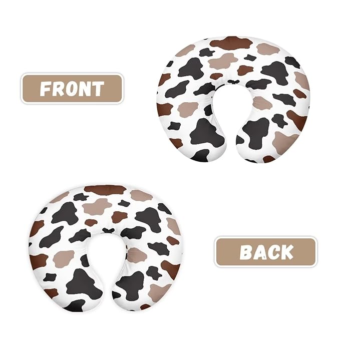 Dark Color Cow Stripes Nursing Pillow Cover Baby Breastfeeding Slipcover Infant Newborn Nursery Bottle Pillowcase Baby Essentials