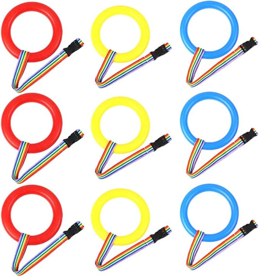 Toyvian Child Safety Walking Rope with Handle for Preschool and Kindergarten Toddler Leash Harness for Outdoor Group Activities and Daycare Safety