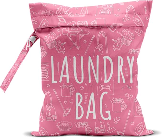 Wet Laundry Dry Bags for Diaper Waterproof Swimsuit Washable Reusable Bag for Beach Diapers Dirty Yoga Gym Clothes Plant Gifts for Men Women Baby Friend