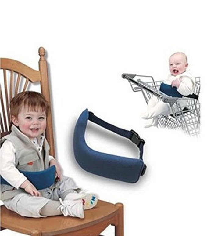 Universal Baby Safety Strap for Seating Infant&Toddler's Highchair Harness Safety Belt (Gray)