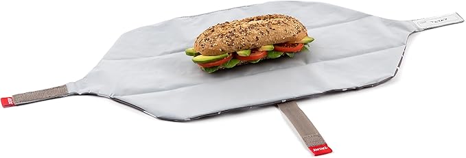 URBAN FOOD TEXTILE BAGUETTE STARS GREY