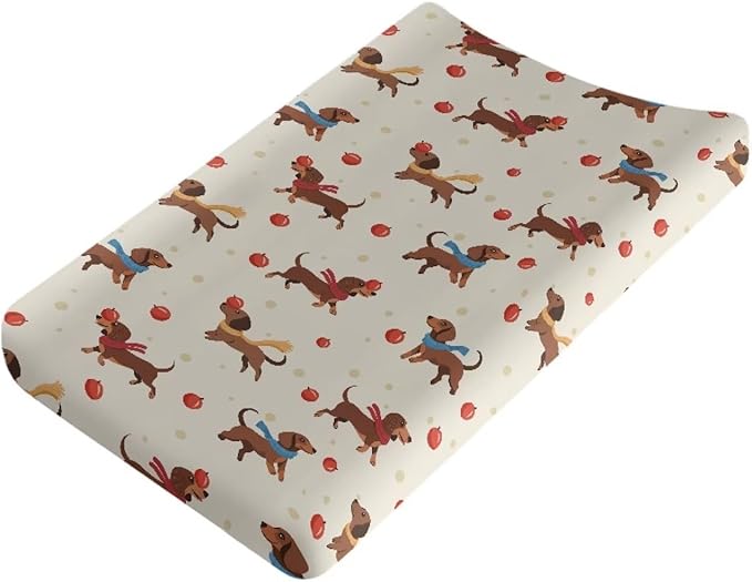 Changing Pad Covers for Boys Girls Carddle Sheet Set for Baby Boys Girls Breathable & Washable Cover