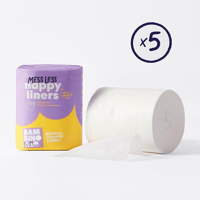 Bambino Mio, Cloth Diaper Liners, 5 Pack