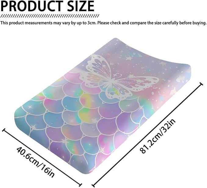 Changing Pad Covers for Boys Girls Carddle Sheet Set for Baby Boys Girls Breathable & Washable Cover