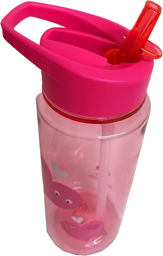 Tinc Tribal Character-Design Flip & Clip Lockable Leak-Proof Dishwasher Safe Water Bottle with BPA Free Plastic - 500ml