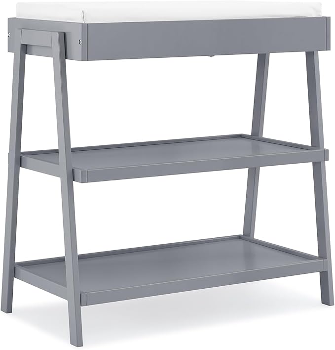 Delta Children Scout Changing Table - Greenguard Gold Certified, Grey