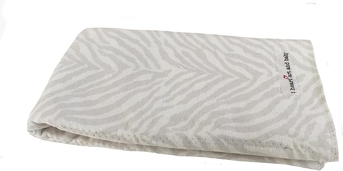 Infant Burping Cloth, Burp Cloths for Baby Boy or Girl, Soft and Absorbent - Cotton Reusable Spit Up Rags, XLarge, 1 Count (Animal Print)