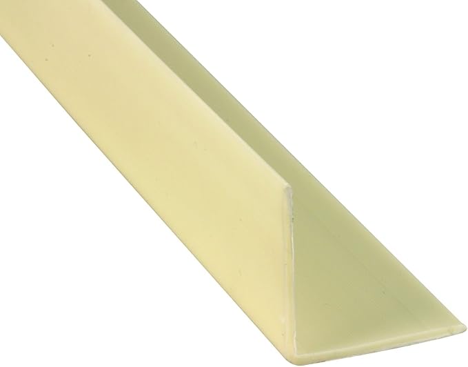 Prime-Line MP10346 2-1/2 In. x 48 In. Almond Corner Shield (6 Pack)