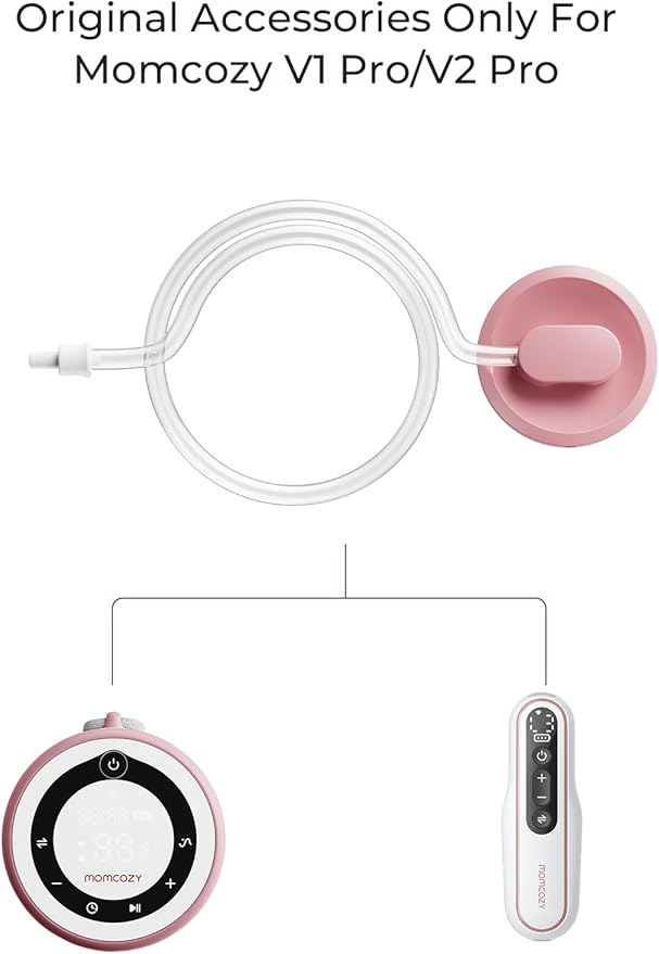 Momcozy Replacement Tubing of Single Pumping Only for Momcozy V1 Pro/V2 Pro. Original V1 Pro/V2 Pro Breast Pump Replacement Accessories, 1 Pack