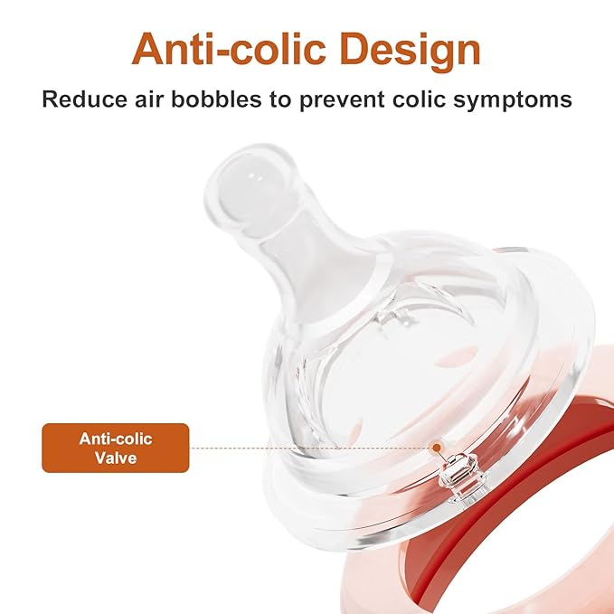 NCVI Breastmilk Cooler Bag and 2 Baby Bottles, BPA Free