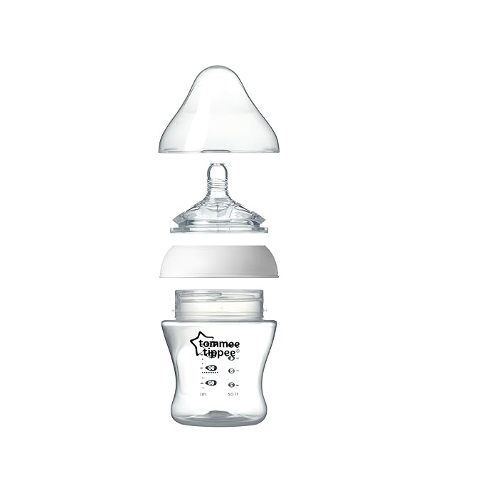 Tommee Tippee Ultra Baby Bottle Feeding Nipple Replacement, Breast-Like Nipple, Medium Flow - 3+ Months, 2 Count