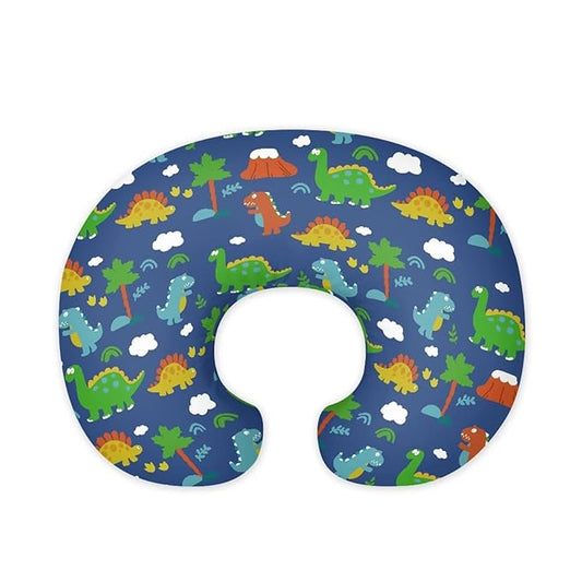 Nursing Pillow Cover Dinosaurs Breast Feeding Pillows for Babies Boys & Girls Soft Breathable Nursing Pillow Case U Shaped Nursing Pillow Slipcovers for Breastfeeding Mom